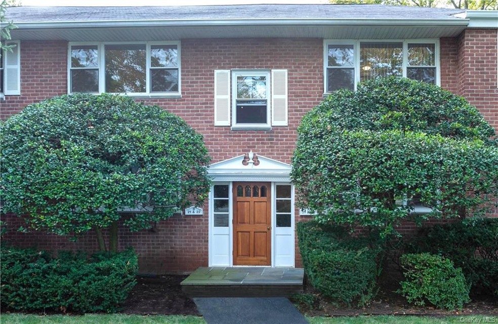 Apartment 22B is located on the second floor