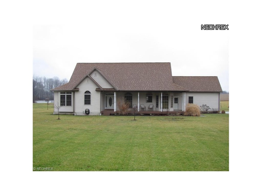 Wrap-around front porch of composite decking with 