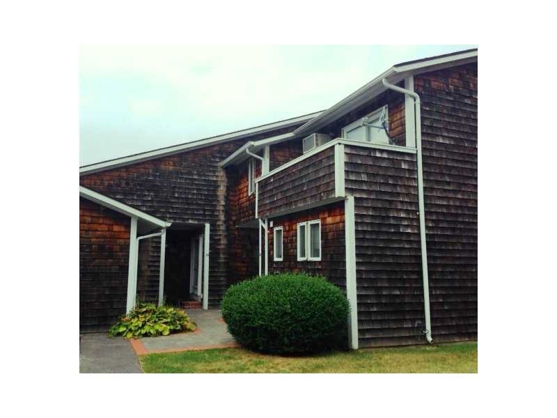 Exterior Front. CENTER UNIT ENTRY PROTECTED FROM T
