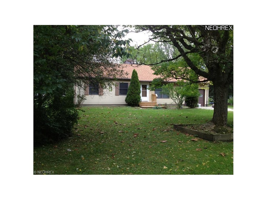 3 Bedroom 1.5 Bath RANCH 1250 Middlebury Rd Kent O