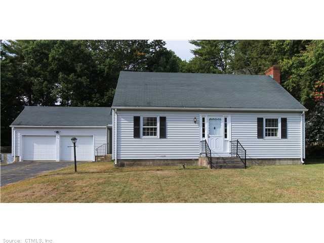 Exterior Front. This charming cape has large level