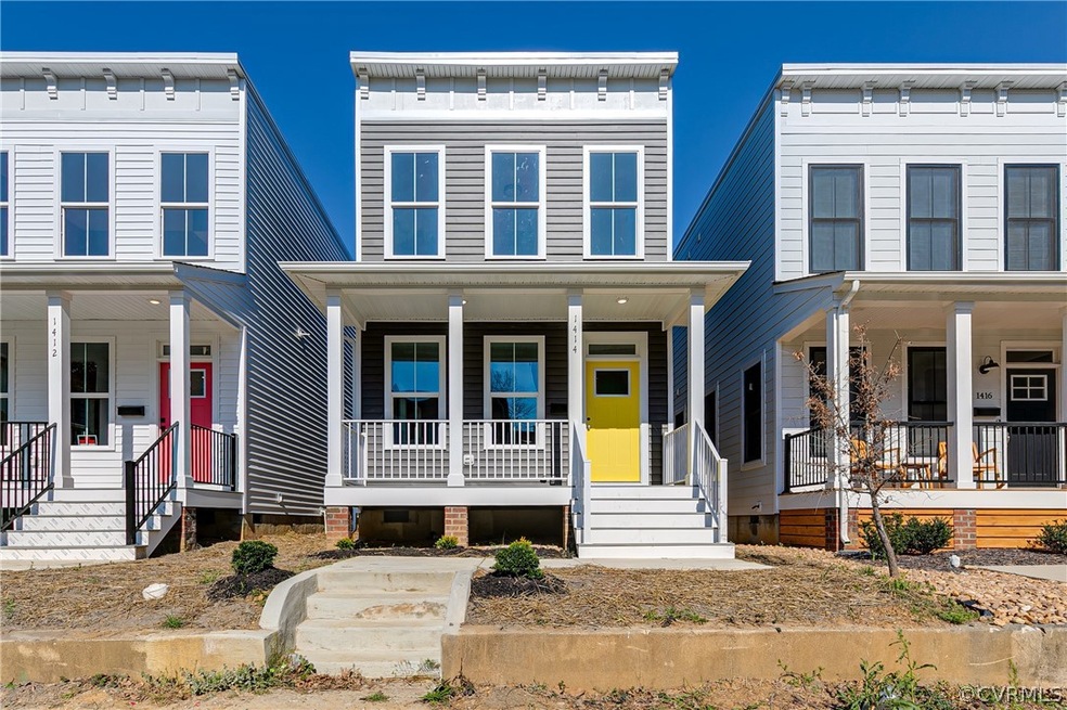 View of front of home with covered porch
