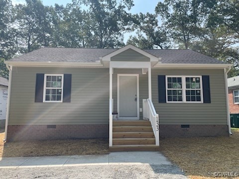 Picture is of home built around corner that you can see