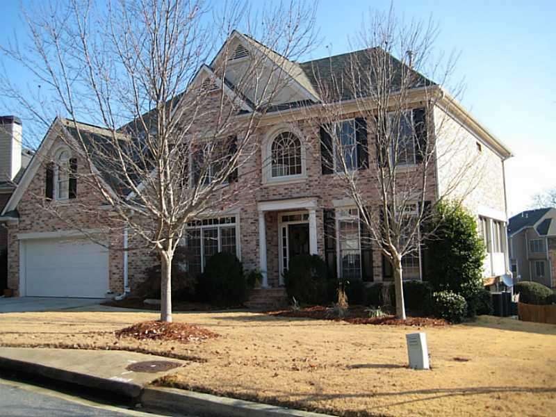 Exterior Front. Beautiful 3 sides brick on double 