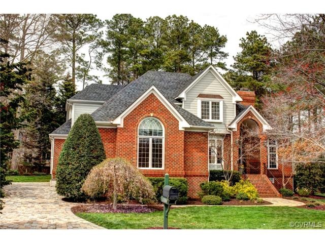 Gorgeous Brick and Hardiplank Transitional Style H