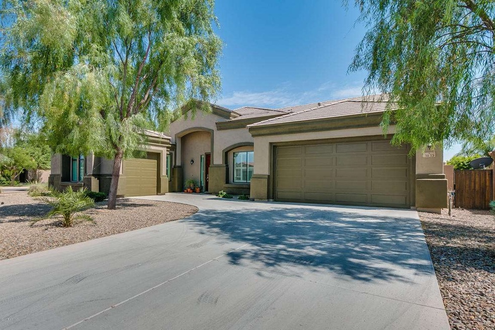 Three car garage