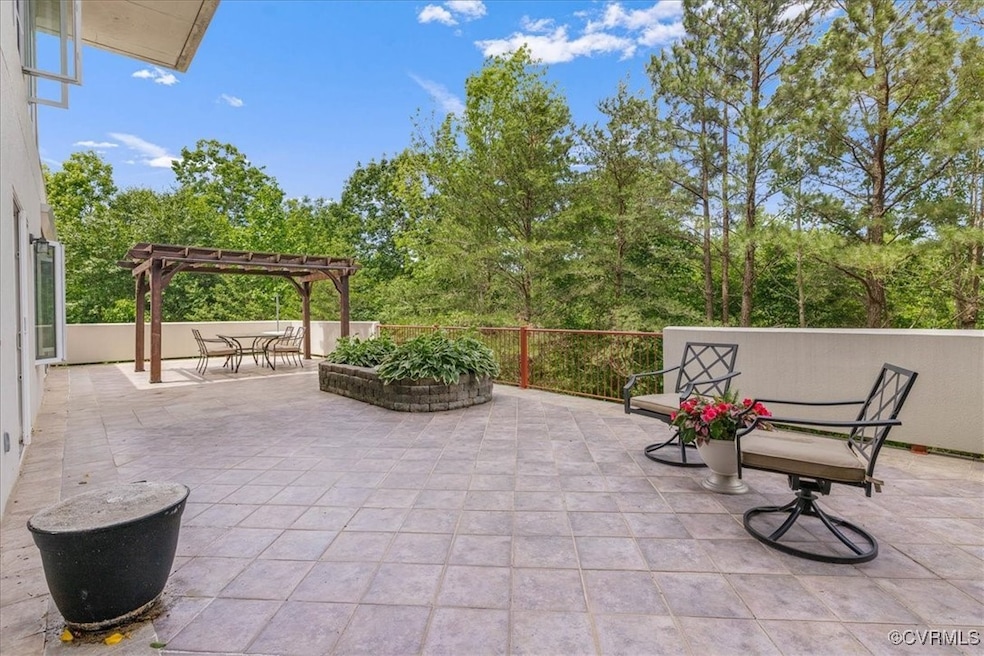 View from 1000 square foot private patio / terrace