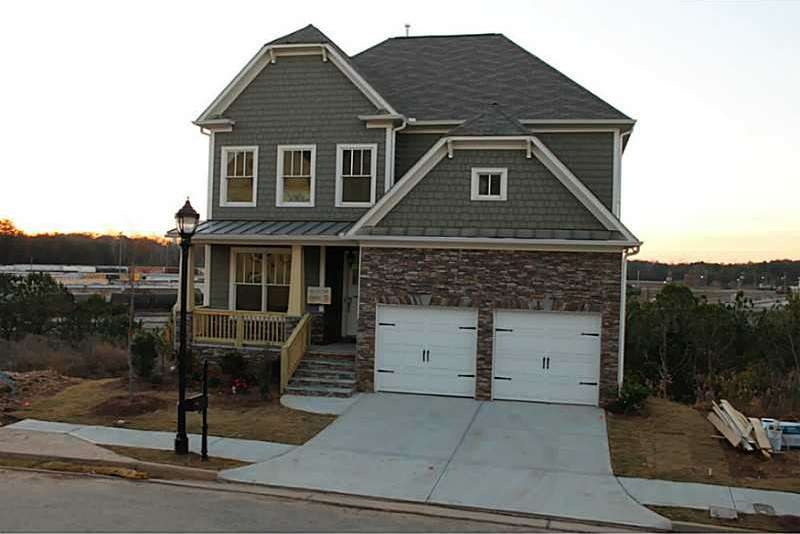 Exterior Front. Beautiful combination of Stone and