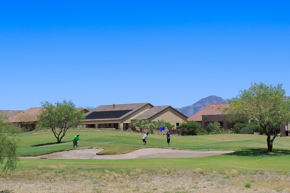 View of 17th Green from Patio
