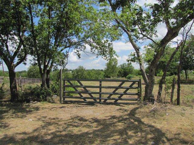Fenced and gated lot