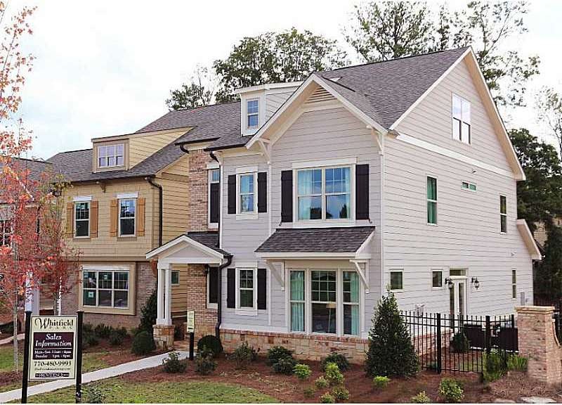 Exterior Front. Our Whitfield Model- subject prope