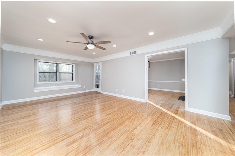 Large family room