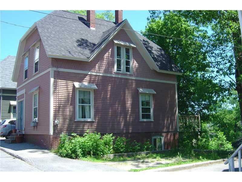 Exterior Front. John Calvin Stevens...