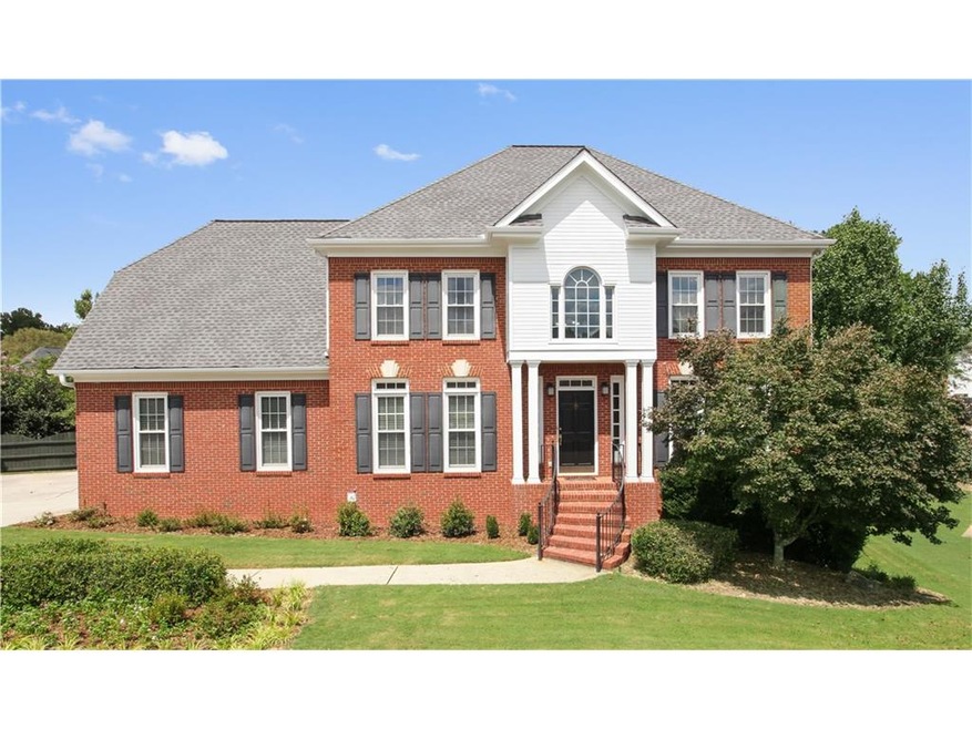 Stunning brick traditional home located in a quiet