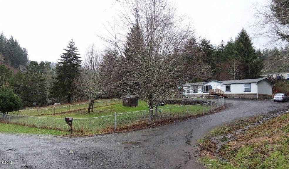 Entrance to country home