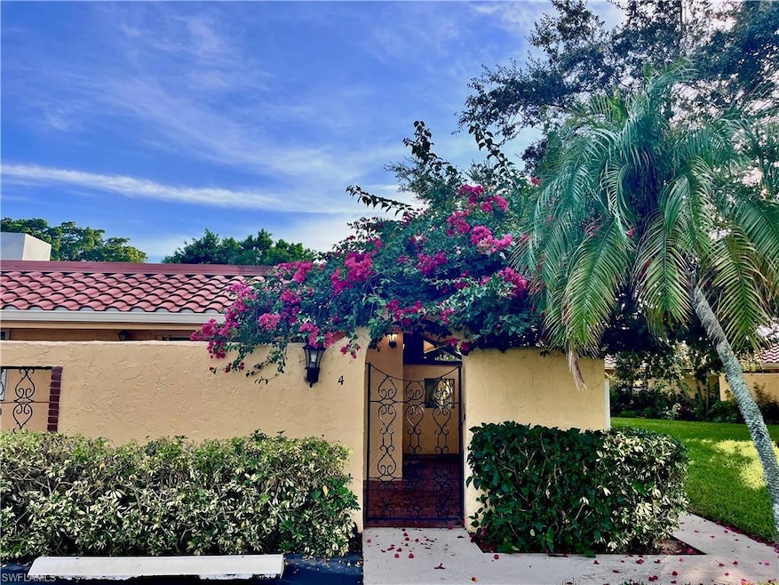 Entry to Spanish Villa and open lanai area