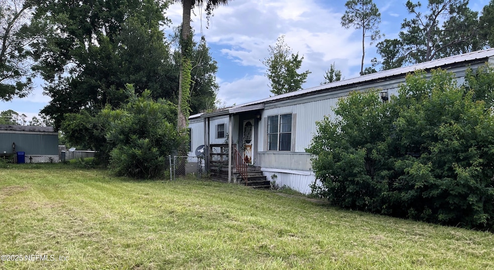Front of Mobile Home