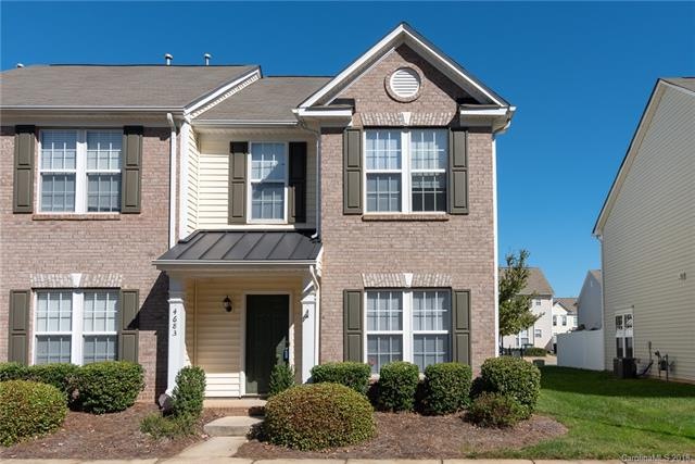 Front of townhome
