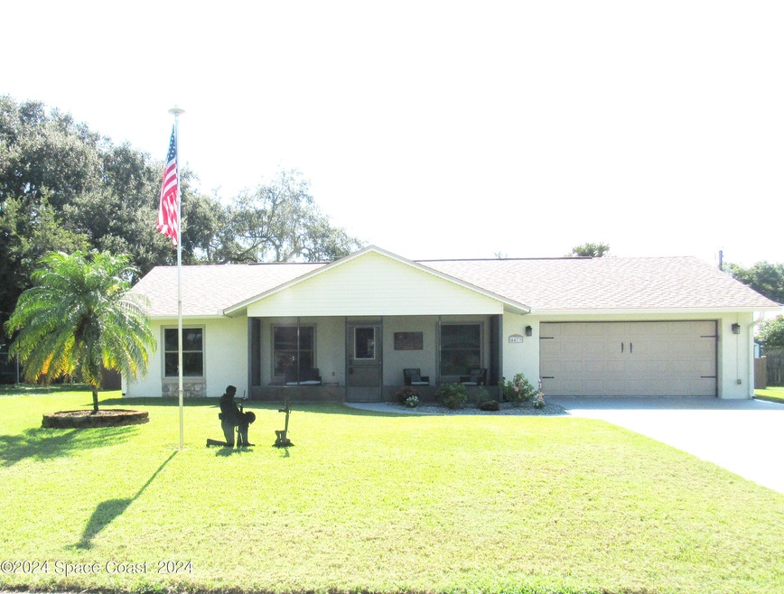 Front lawn & porch