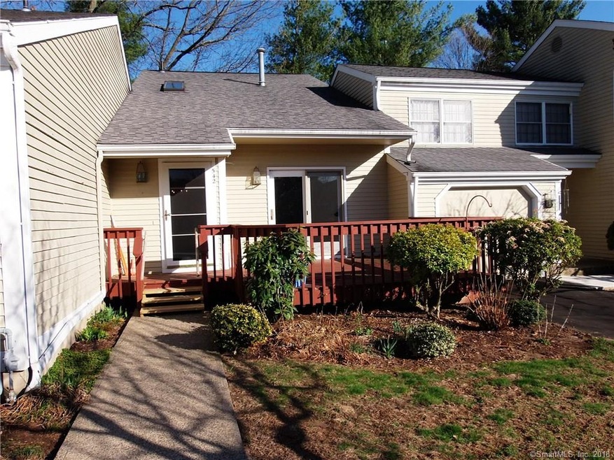 Front House with a large deck