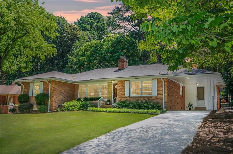 Neat and pretty curb appeal