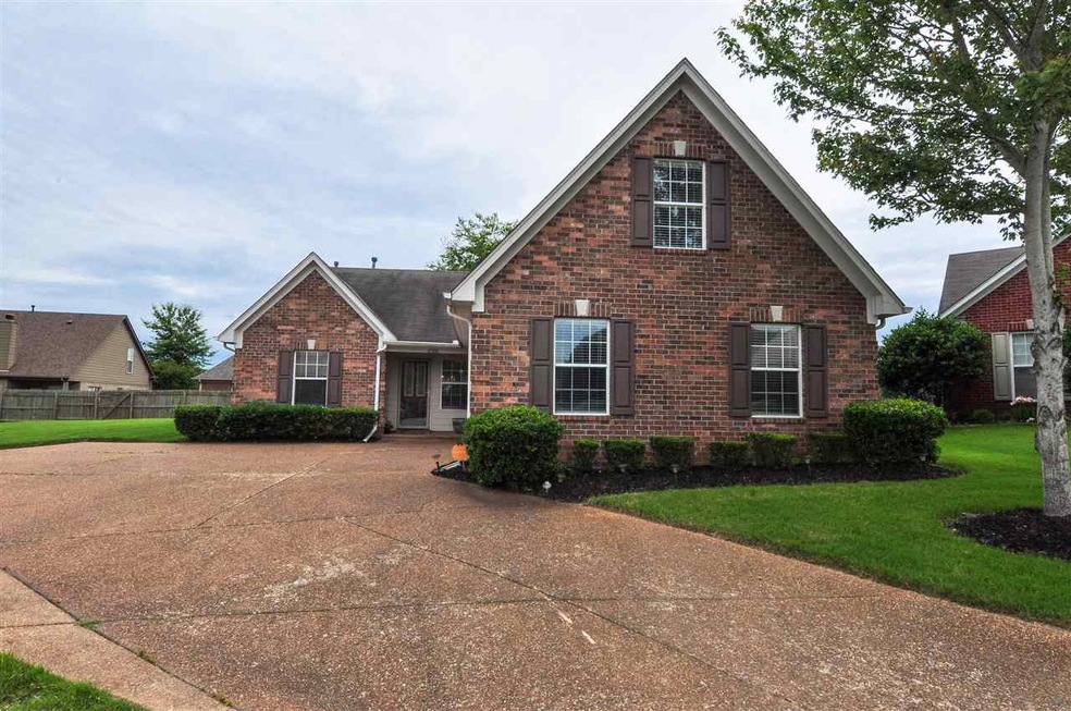 This home is situated in a quiet cove lot of a wel