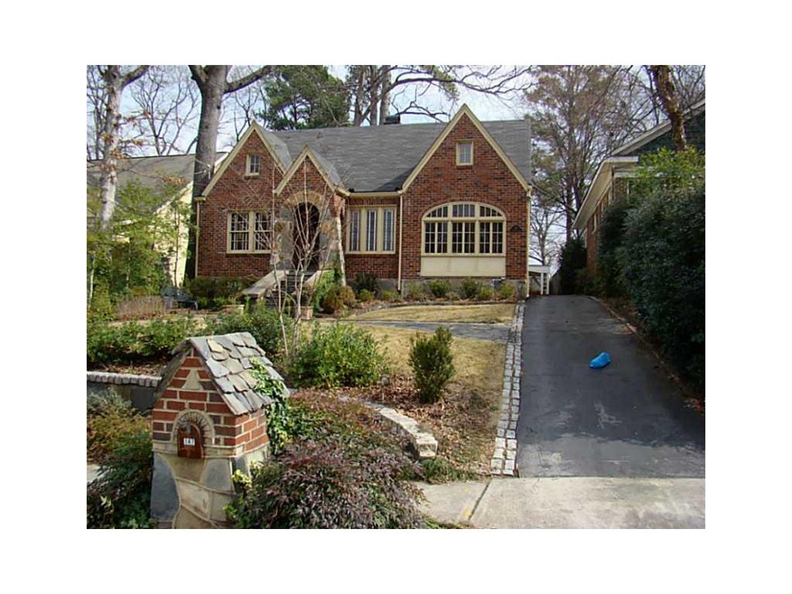 Exterior Front. In-town Tudor heart of Decatur