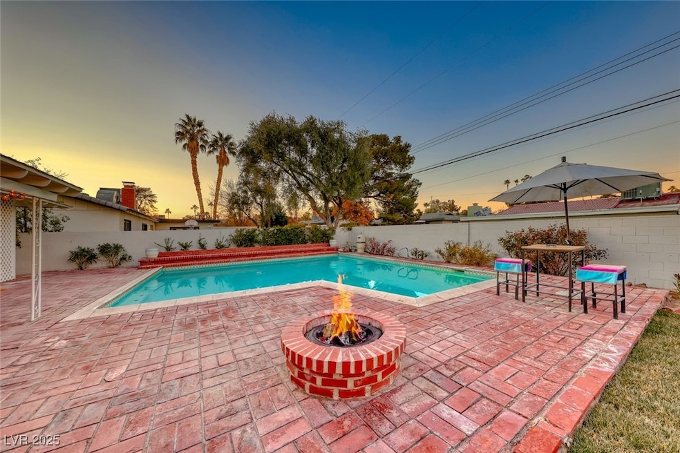 Very large pool.