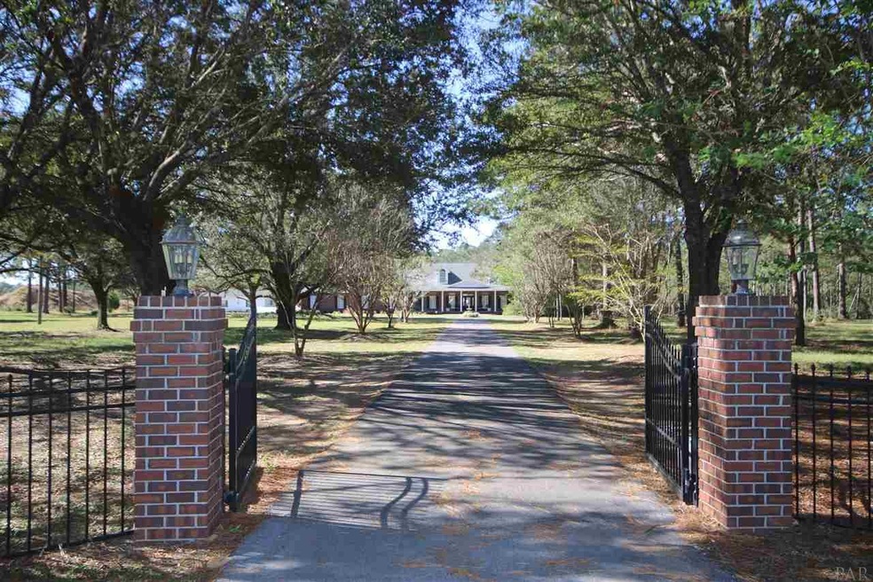 front of the property. 4 camera surveillance syst.