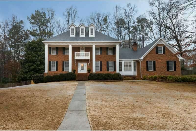 Exterior Front. All Brick, Side Entry