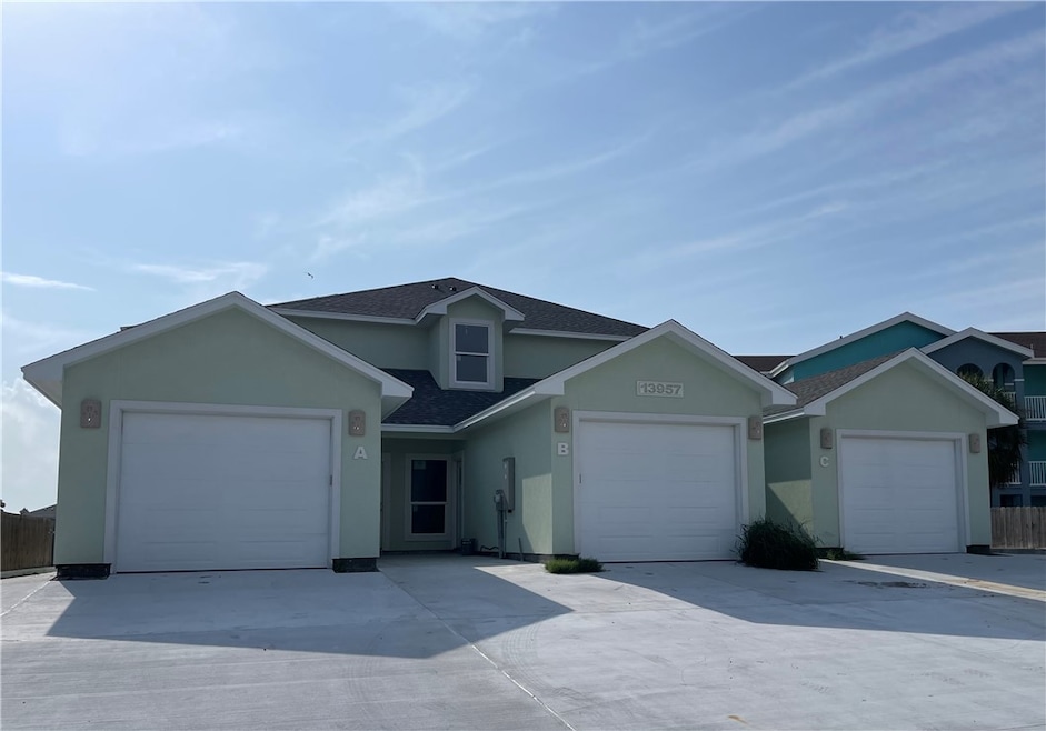 New construction townhome on water