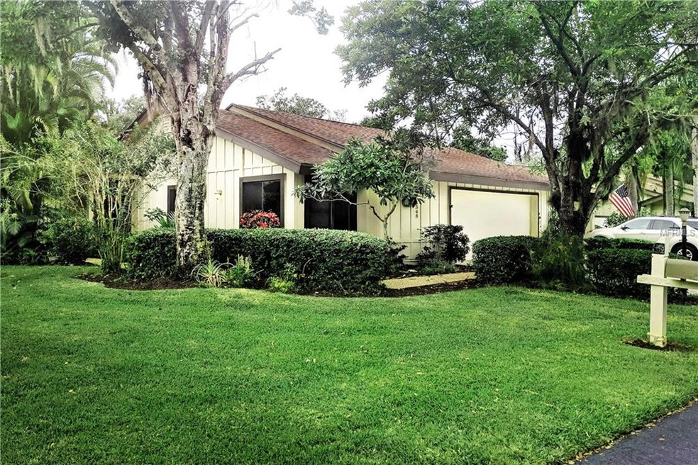 Front of Villa
