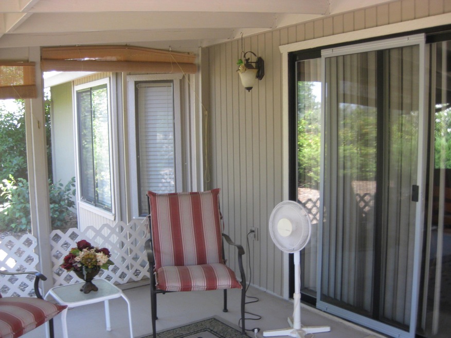 Back patio