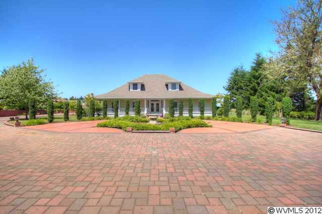 Extensive Paving and brick work.