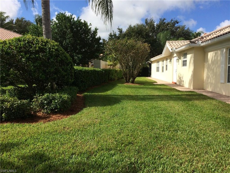 Wide yard