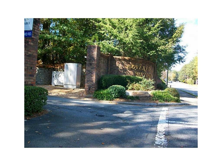Covered Bridge Entrance