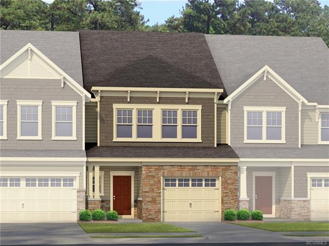 Rendering of the home being built on this home sit