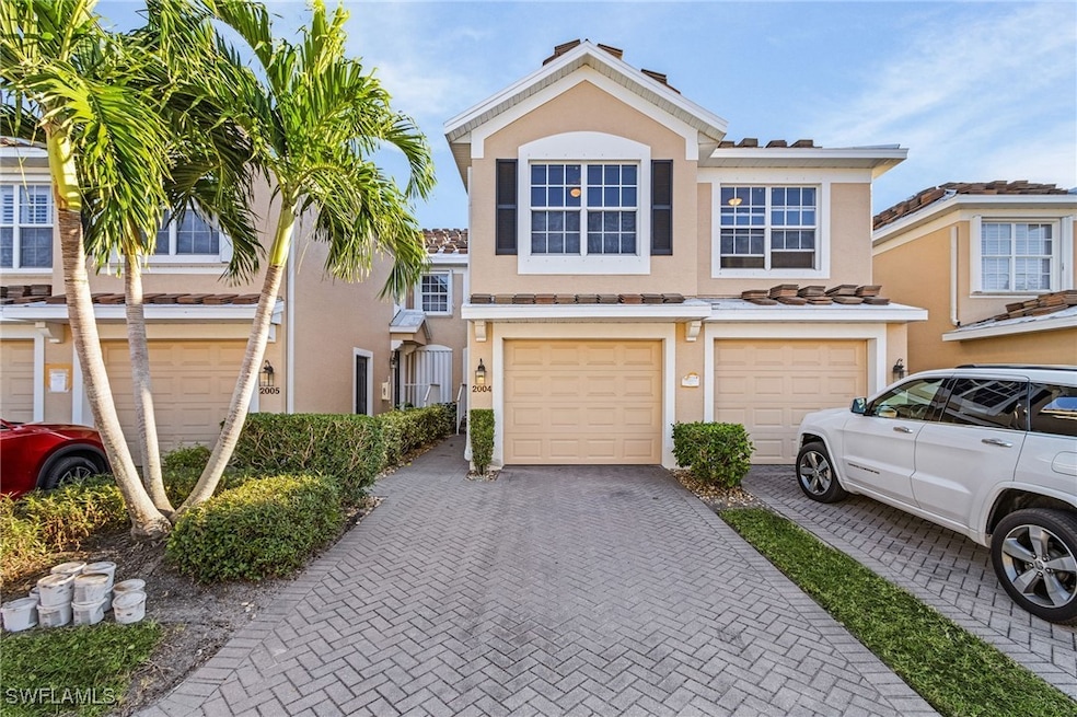 Multi unit property featuring a garage