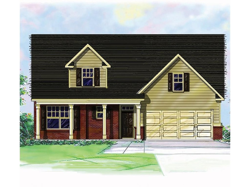Color Rendering of Plan & Elevation
