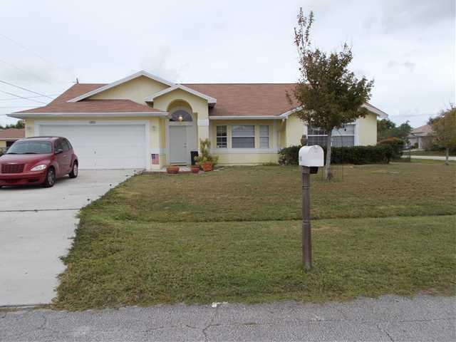 Exterior Back. Large fenced back yard with screene