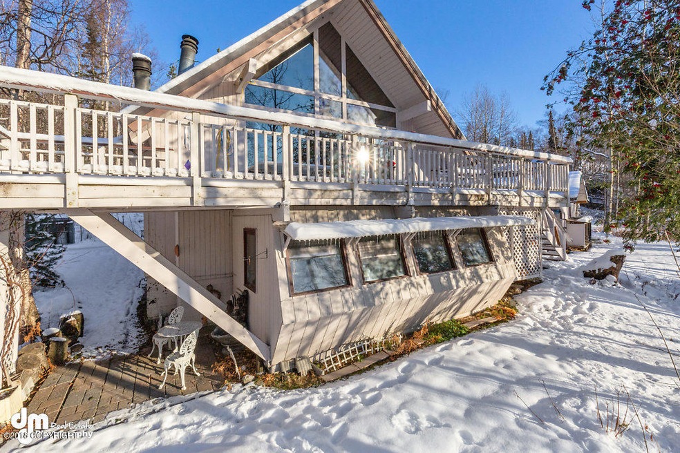 Deck over sun room