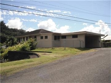 Mauka Exterior of House