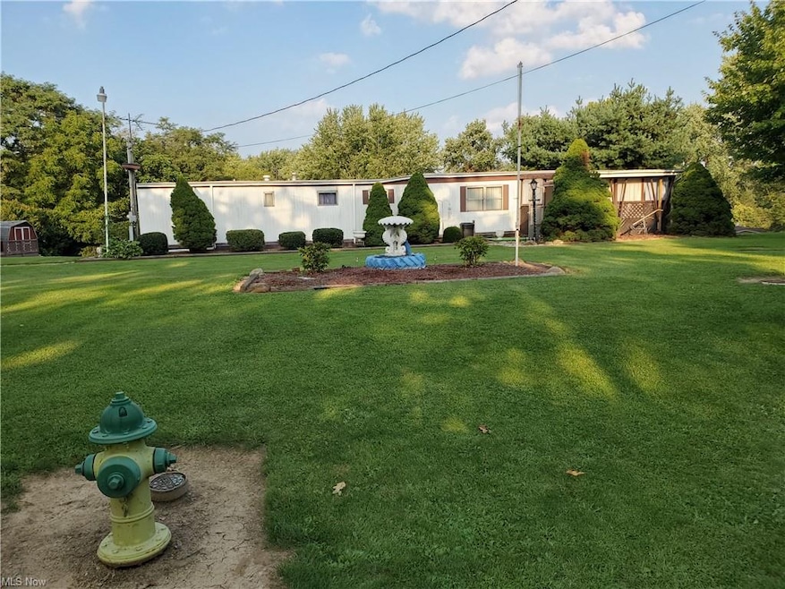 Front view from street