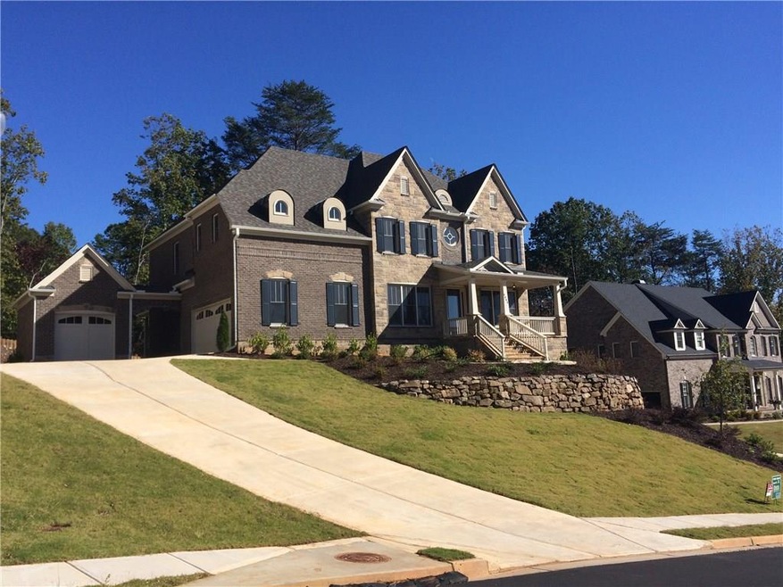 Picture of the actual front elevation of the house