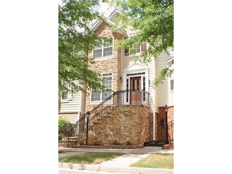 Exterior Front. Beautiful Stone Exterior!