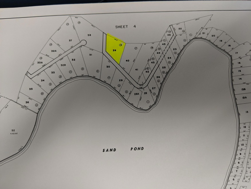 sand pond tax map