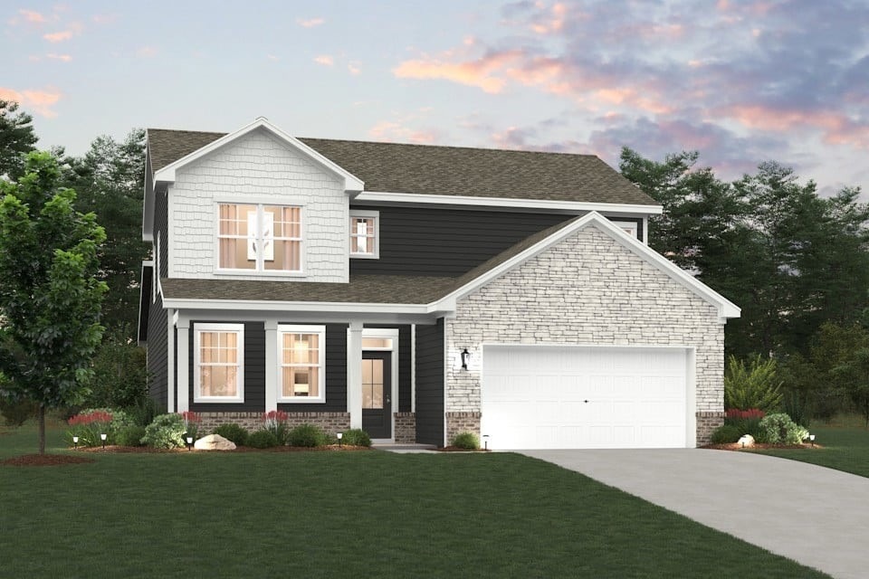 Rendering photo of the Calderwood plan.