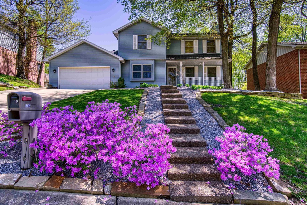 1407 Westwood Hills Dr, Evansville, IN 47720 MLS 202215327