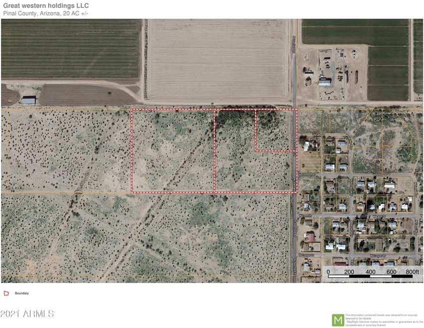 20 acres Stanfield