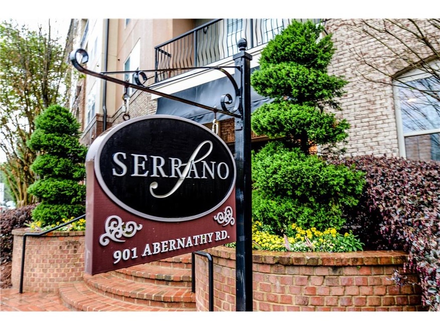 Welcome to Serrano - a mid rise condominium in an 